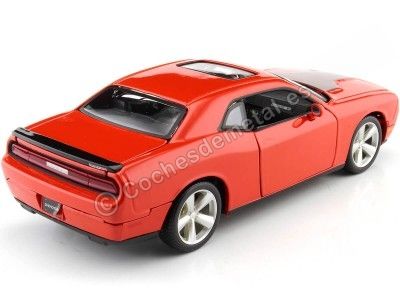 Cochesdemetal.es 2008 Dodge Challenger SRT8 Rojo Teja 1:24 Maisto 31280 2