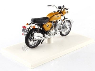 Cochesdemetal.es 1969 Honda CB750 Naranja Metalizado 1:18 Norev 182025 2