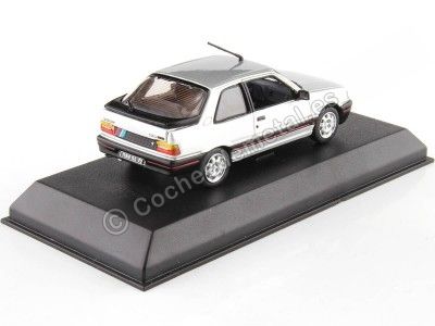 Cochesdemetal.es 1987 Peugeot 309 GTi Gris Futura Con Decoración PTS 1:43 Norev 473910 2