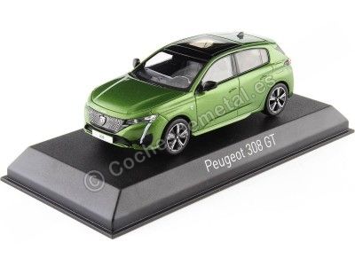 Cochesdemetal.es 2021 Peugeot 308 GT Verde Oliva 1:43 Norev 473930