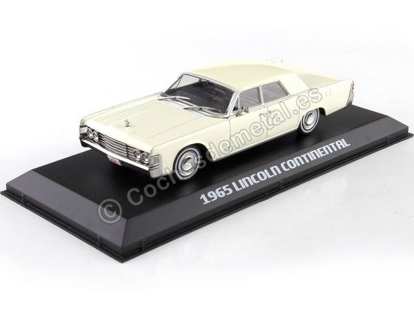 Cochesdemetal.es 1965 Lincoln Continental Blanco 1:43 Greenlight 86328