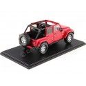 Cochesdemetal.es 2017 Jeep Wrangler illimite Sahara Rojo 1:43 Greenlight 86177