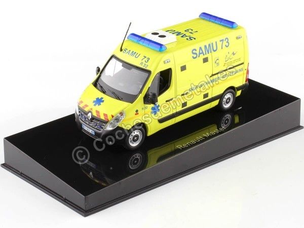 Cochesdemetal.es 2014 Renault Master Furgoneta SAMU 73 de Chambery Amarillo 1:43 Norev 518788