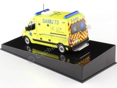 Cochesdemetal.es 2014 Renault Master Furgoneta SAMU 73 de Chambery Amarillo 1:43 Norev 518788 2