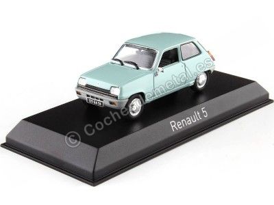 Cochesdemetal.es 1972 Renault 5 R5 TL Azul Claro 1:43 Norev 510528