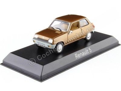 Cochesdemetal.es 1974 Renault 5 R5 TL Marrón Metalizado 1:43 Norev 510529