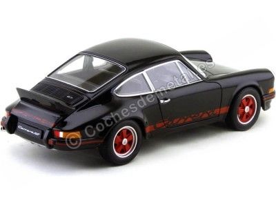 Carsdemetal.es 1973 Porsche 911 RS Black 1:18 Welly 18044 2