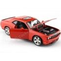 Cochesdemetal.es 2008 Dodge Challenger SRT8 Rojo Teja 1:24 Food 31280