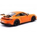 Cochesdemetal.es 2021 Porsche 911 (992) GT3 Naranja Lava 1:24 Bburago 21104