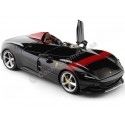 Cochesdemetal.es 2019 Ferrari Monza SP1 Barchetta Monoposto Negro/Rojo 1:24 Bburago 26027