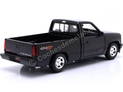 Cochesdemetal.es 1993 Chevrolet 454 SS Pick-Up Negro 1:24 Maisto 32901 2