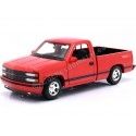 Cochesdemetal.es 1993 Chevrolet 454 SS Pick-Up Rojo 1:24 Maisto 32901