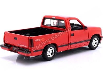 Cochesdemetal.es 1993 Chevrolet 454 SS Pick-Up Rojo 1:24 Maisto 32901 2