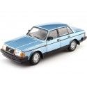 Cochesdemetal.es 1986 Volvo 240 GL Azul Claro Metalizado 1:24 Welly 24102