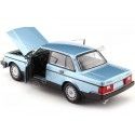 Cochesdemetal.es 1986 Volvo 240 GL Metal bleu clair 1:24 Welly 24102