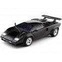 Cochesdemetal.es 1974 Lamborghini Countach LP 5000 S Negro 1:24 Welly 24112