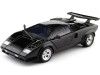 Cochesdemetal.es 1974 Lamborghini Countach LP 5000 S Negro 1:24 Welly 24112