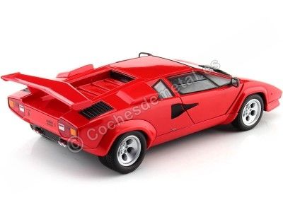 Cochesdemetal.es 1974 Lamborghini Countach LP 5000 S Rojo 1:24 Welly 24112 2