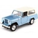 Cochesdemetal.es 1970 Jeep Jeepster Commando Con Techo Duro Azul Claro Metalizado 1:24 Welly 24117