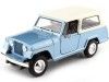 Cochesdemetal.es 1970 Jeep Jeepster Commando Con Techo Duro Azul Claro Metalizado 1:24 Welly 24117