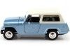 CARSDEMETAL.ES 1970 Jeep Jeepster Commando avec toit bleu métallique bleu clair 1:24 Welly 24117