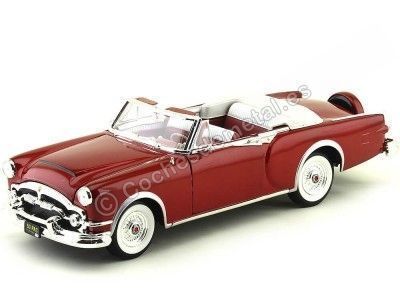 Cochesdemetal.es 1953 Packard Caribbean Granate 1:18 Lucky Diecast 92798