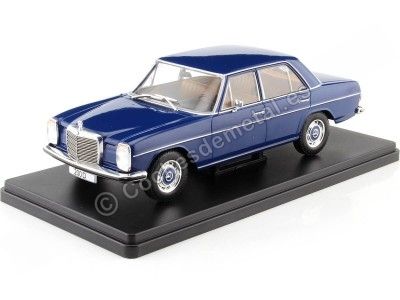 Cochesdemetal.es 1968 Mercedes-Benz 200 D (W115) Azul Oscuro 1:24 WhiteBox 124195