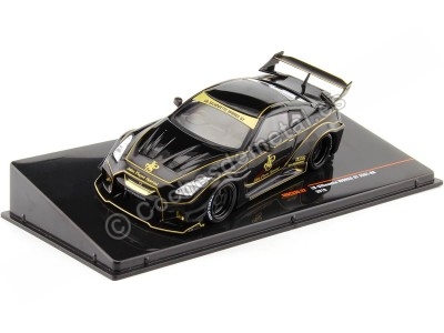 Cochesdemetal.es 2019 Nissan 35GT RR JSP LB-Silhouette Works GT RHD Jon Player Special Negro/Dorado 1:43 IXO Models MOC330.22