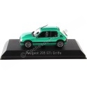 Cochesdemetal.es 1990 Peugeot 205 GTi Griffe Verde Metalizado 1:43 Norev 471722