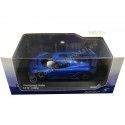 Cochesdemetal.es 2021 Koenigsegg Jesko 5.0 V8 1599HP Bleu métallique 1:43 Solino S4312601