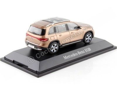 Cochesdemetal.es 2021 Mercedes-Benz EQB (X243) Oro Rosa Metalizado 1:43 Dealer Edition B66961278 2