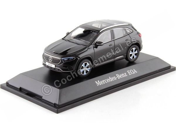 Cochesdemetal.es 2021 Mercedes-Benz EQA (H243) Negro Cosmos 1:43 Dealer Edition B66960825