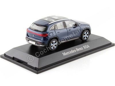 Cochesdemetal.es 2021 Mercedes-Benz EQA (H243) Denim Blue métallique 1:43 Édition du concessionnaire B66960824 2