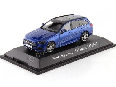 Cochesdemetal.es 2021 Mercedes-Benz Clase-C Model-T Ligne AMG (S206) Azul Spectral 1:43 Contourneur Edition B66960640