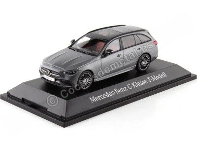 Cochesdemetal.es 2021 Mercedes-Benz Clase-C Model-T Ligne AMG (S206) Gris Magno Selenite 1:43 Contourneur Edition B66960639