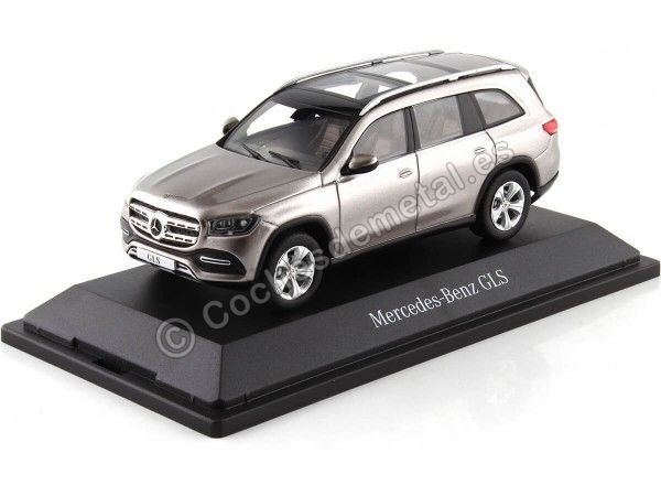 Cochesdemetal.es 2019 Mercedes-Benz GLS Clase-G (X167) Gris Mojave 1:43 Dealer Edition B66960620