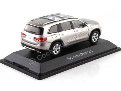 Cochesdemetal.es 2019 Mercedes-Benz GLS Clase-G (X167) Gris Mojave 1:43 Dealer Edition B66960620 2