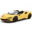 Cochesdemetal.es 2021 Ferrari SF90 Stradale Hybrid Spider Metallic Gold 1:18 Bburago 16016