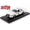 Cochesdemetal.es 2001 Ford Crown Victoria Interceptor Policía de Miami Metro "TV series Dexter" 1:43 Greenlight 86613