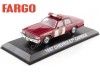 Cochesdemetal.es 1987 Chevrolet Caprice State Trooper "Fargo" Granate/Blanco 1:43 Greenlight 86610