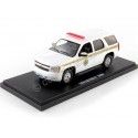 Cochesdemetal.es 2010 Chevrolet Tahoe Absaroka County Sheriffs Department Blanco 1:43 Greenlight 86624