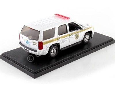 Cochesdemetal.es 2010 Chevrolet Tahoe Absaroka County Sheriffs Department Blanco 1:43 Greenlight 86624 2