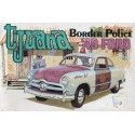 Carsdemetal.es 1949 Ford "Tijuana Border Patrol Mexico" White Dirty 1:43 Greenlight 86191