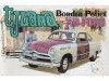 Carsdemetal.es 1949 Ford "Tijuana Border Patrol Mexico" White Dirty 1:43 Greenlight 86191