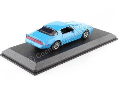 Cochesdemetal.es 1979 Pontiac Firebird Trans Am Azul Atlantis 1:43 Greenlight 86348 2