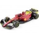 Cochesdemetal.es 2022 Scudería Ferrari F1-75 Nº55 Carlos Sainz GP F1 Monza 1:43 Bburago 36832S