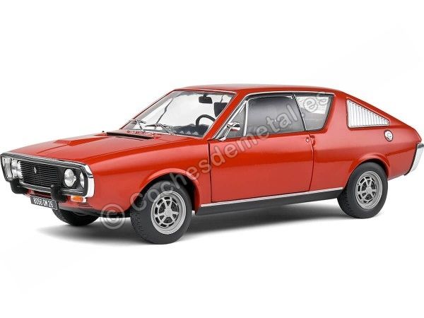 Cochesdemetal.es 1976 Renault R17 MK1 Rojo 1:18 Solido S1803708