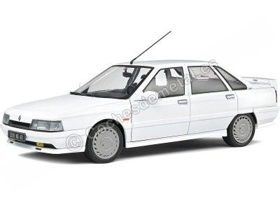 Cochesdemetal.es 1988 Renault 21 R21 MK1 Blanco Glaciar 1:18 Solido S1807705