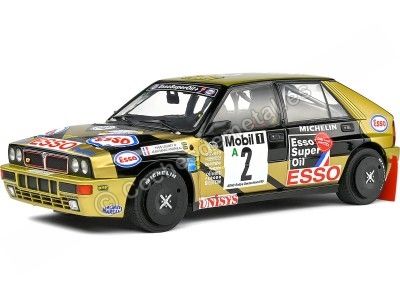 Cochesdemetal.es 1989 Lancia Delta HF Integrale Nº2 Loubet/Andrié Rally Alemania 1:18 Solido S1807805
