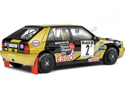 Cochesdemetal.es 1989 Lancia Delta HF Integrale Nº2 Loubet/Andrié Rally Alemania 1:18 Solido S1807805 2